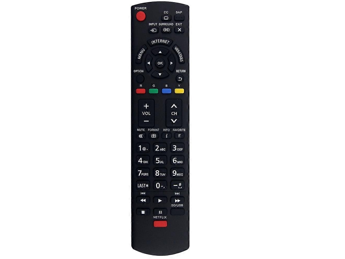 Controle Remoto N2qayb000779 De Substituição Para Tv Panasonic.