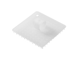 Escova de silicone para legumes e frutas com luva de dedo, escova de limpeza para batatas S/MARCA