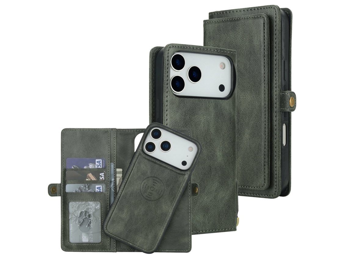Capa Carteira Para Iphone 17 Pro