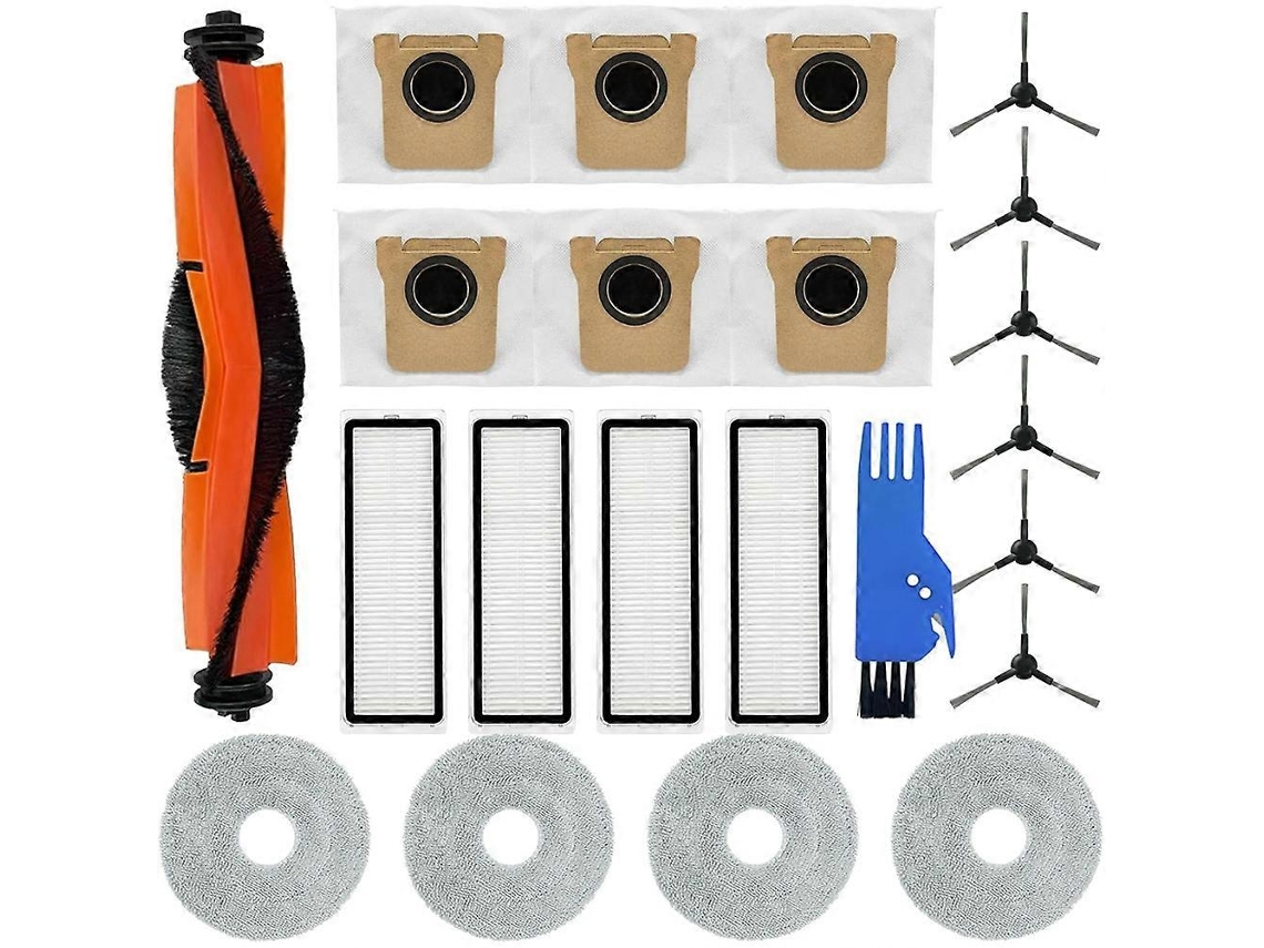 For X20 Max, X20 Pro Robot Vacuum Cleaner Main Side Brush Hepa Filter Mop Cloth Dust Bags