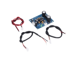 Pré-amplificador PCB de painel frontal de alimentação única, design de painel duplo e amplificação 5x (12-35 V)