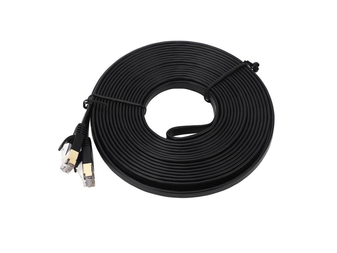 Cabo De Rede Cat7 10gbps De Alta Velocidade 10m