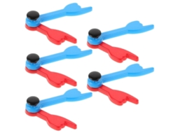 Ponteiros de Plástico para Relógio Brinquedo Infantil, Conjunto 5 Peças Montagem Doméstico. GOKOCO