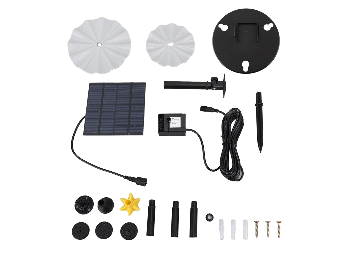 Kit de bomba solar para fonte Jato potente e atualizado