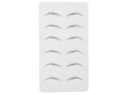 Pele De Prática De Tatuagem De Sobrancelha Profissional Silicone Para Iniciantes Microblading