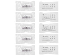 10pcs Agulha Microblading Micro Needle Acessório Máquina Rejuvenescimento Eletrico Pele 9pin