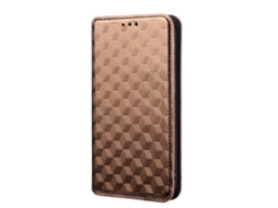 Capa Flip Para Celular, Carteira E Porta-cartõesmarrom - Redmi Turbo 5 5g