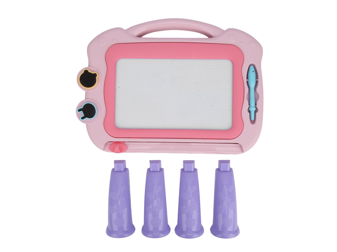 Ats tableta Mágica de Desenho para Crianças com Lápis Brinquedo Educatsivo de Pintura para Crianças Pequenas Rosa