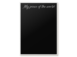 Magnetic Board My Piece Of The World For The Living Room Espelharte (70x100 Cm)