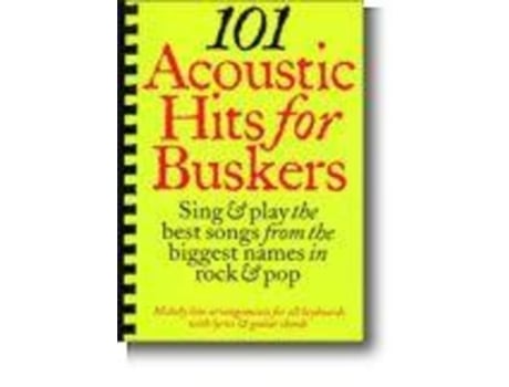 Livro 101 Acoustic Hits For Buskers de DIVERS AUTEURS (Inglês)