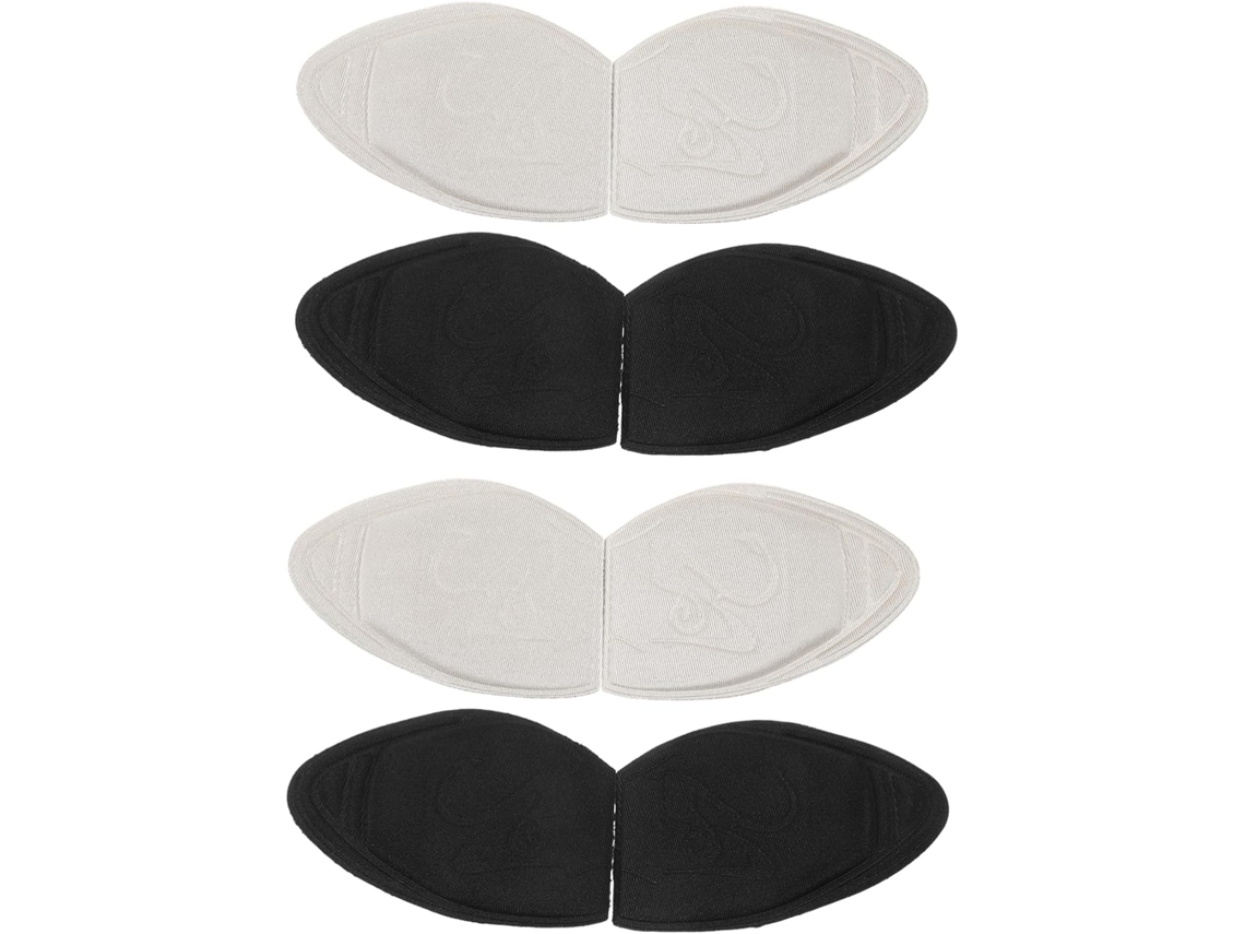 Orfofe 4-pares De Palmilhas Flexíveis Com Almofada Metatarsal Para Calçados Femininos, Almofada Para A Parte Frontal Do