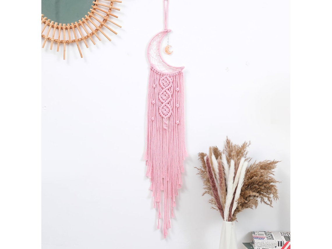 Enfeite de Parede em Forma Rosa com Luz Led, Enfeite de Parede em Forma Lua BRILVIBERA