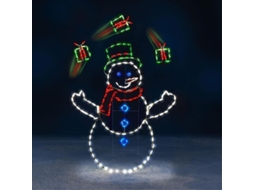 Luz de Natal Boneco de Neve com luta, decoração de jardim NOVA LINE