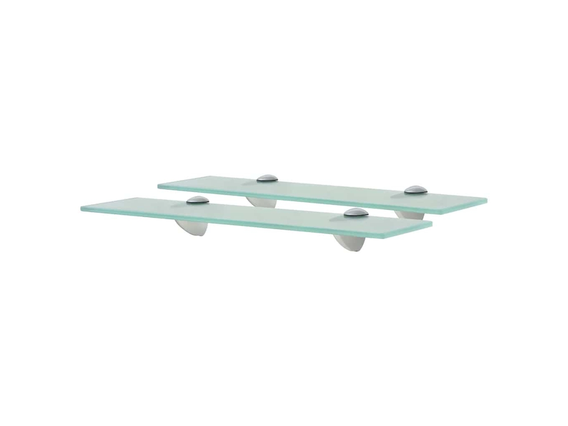 Vidaxl Prateleiras Flutuantes 2 Pcs Vidro 40x10 Cm 8 Mm