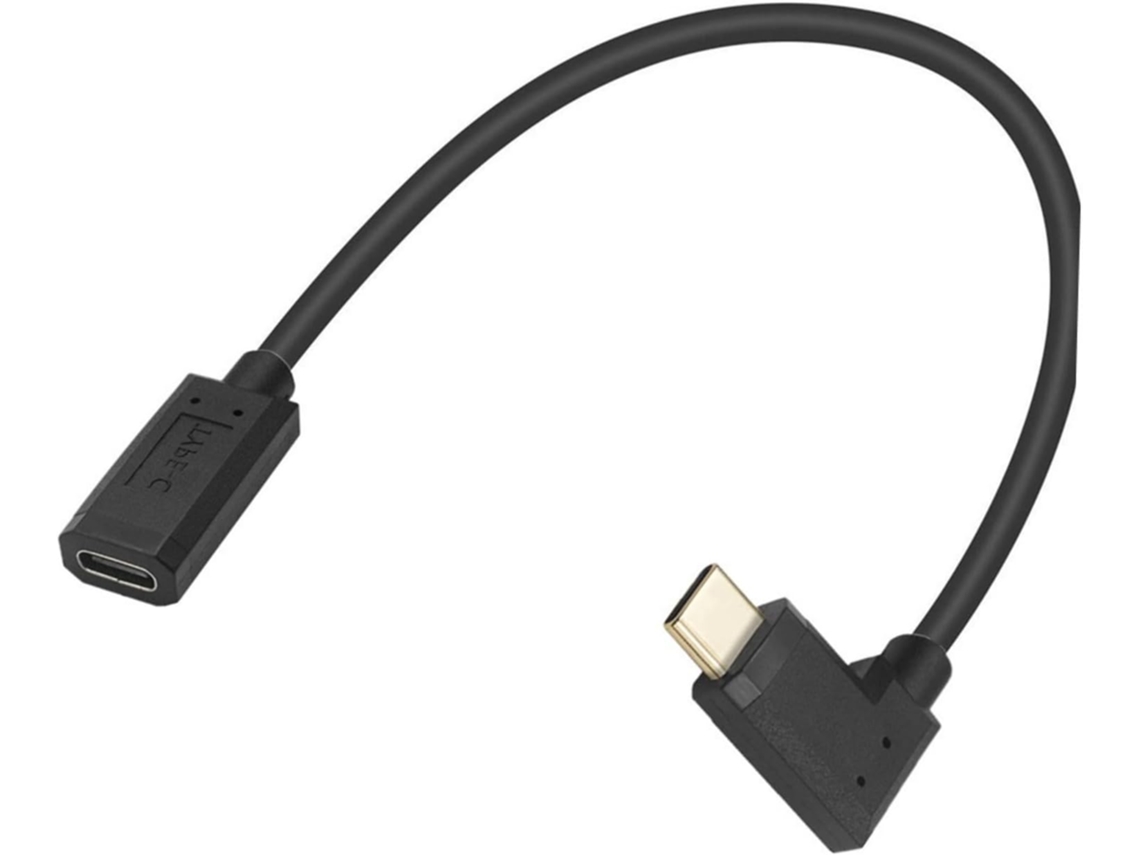 Cabo De Dados Usb-c Macho Para Fêmea 10 Gbps Celular, Tablet E