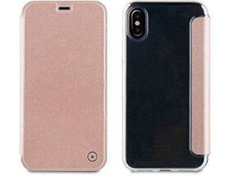 Capa iPhone X, XS  Folio Transparente