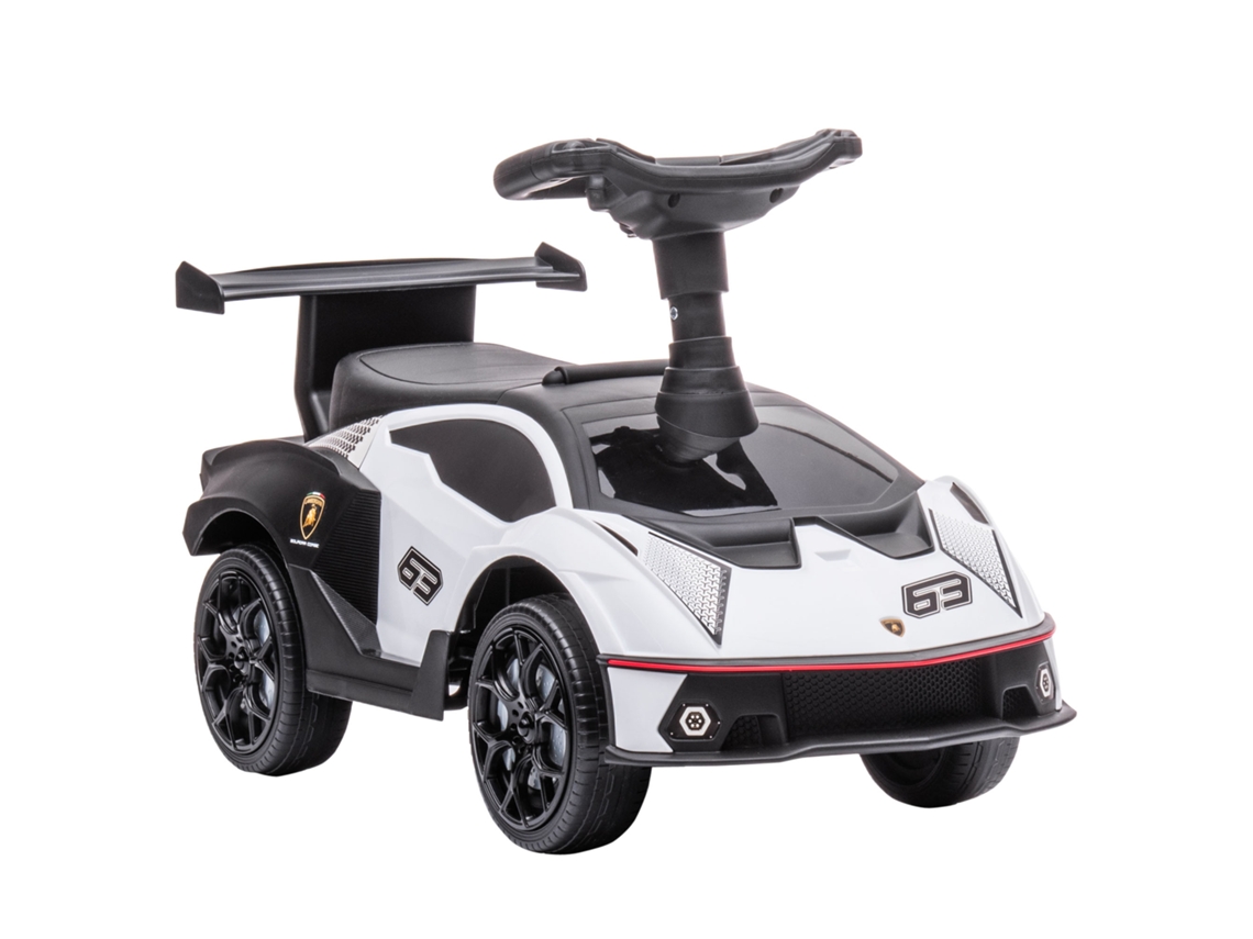 Carrinho Elétrico Infantil Licenciado Pela Lamborghini, Com Efeitos Sonoros E Proteção Anti-tombamento, 67 Cm X 28 X 38