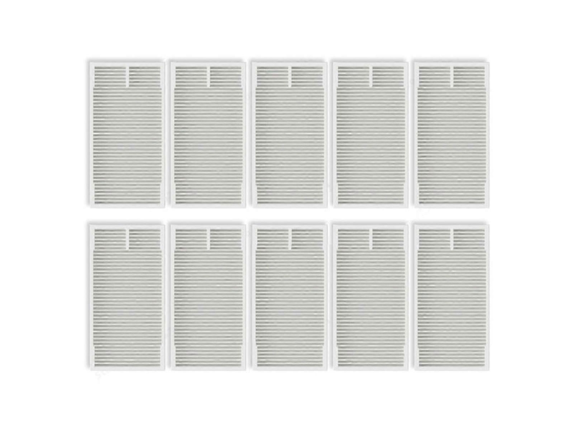 Conjunto de 10 Filtros Hepa para M9/ Nere10s E10s Obode A8, Peças de Reposição e Acessórios BRILVIBERA