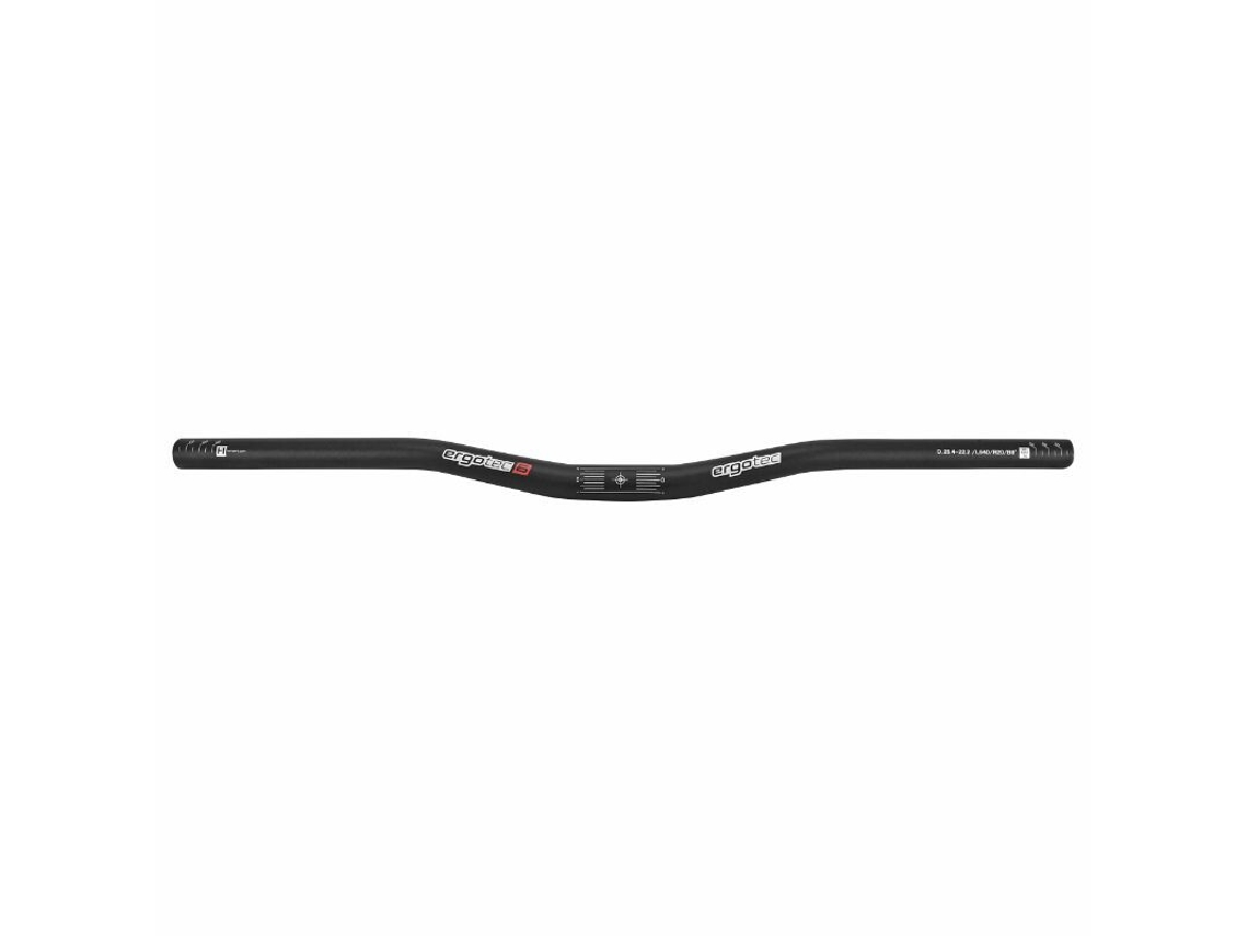 Guiador de alumínio (nível 6 aprovado) ERGOTEC Low Riser