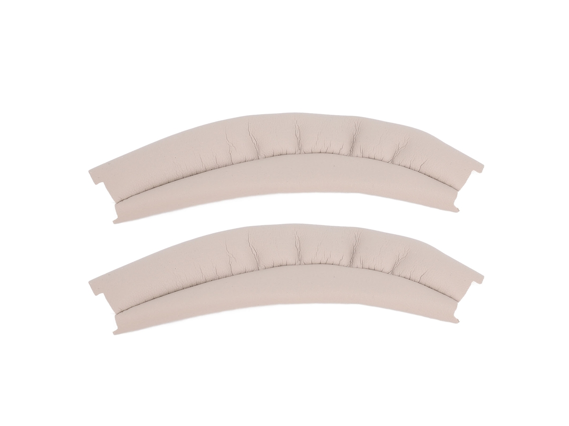 2pcs Almofada De Cabeça Para Fone De Ouvido Wh 1000xm4 Xm3 Couro De Proteína Macia Diy