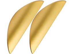 Ibasenice 2-puxadores Modernos Em Liga De Zinco Dourado, Design Elegante, Seguros E Duráveis Para Armários Gavetas De