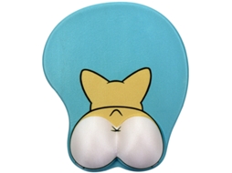 Mouse Pad De Gel Com Suporte Para Pulso Ergonômico Aquaforge