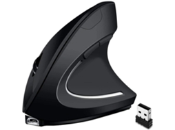 Mouse Sem Fio Ergonômico Recarregável Design Vertical*