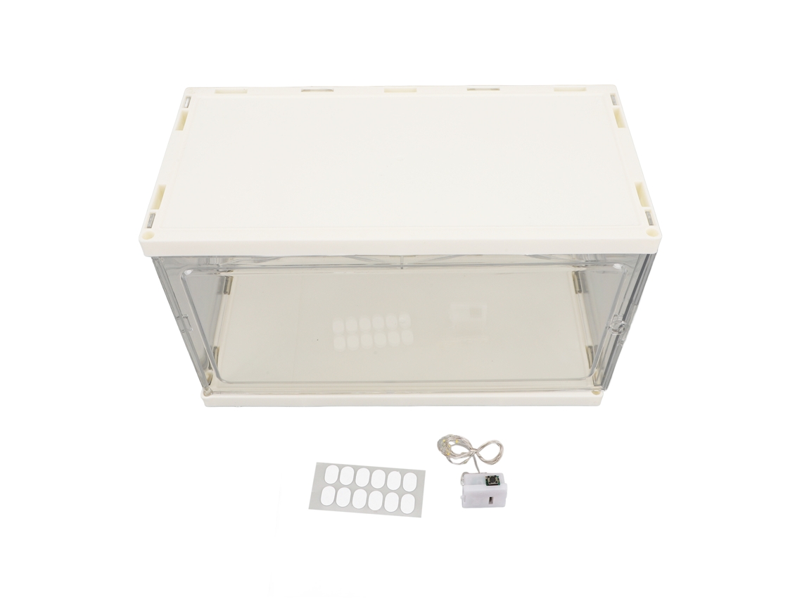 Estojo Transparente Para Minifiguras Difusor De Poeira Organizador De Colecionáveis Para Bonecos De Ação Mini