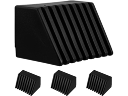 Yarnow 4 Tampões Quadrados Para Tubos De Equipamentos Ginástica,