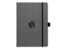 Caderno Vida Selvagem A5+ Pontilhado, Elefante Cinza
