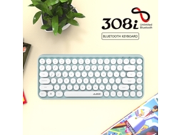 Teclado LAXISCREED Bt 84 Teclas Verde