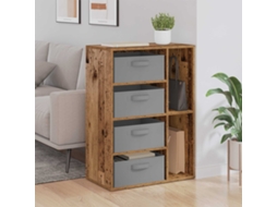 Vidaxl Buffet Madeira Antiga 60 X 33,5 X 84 Cm