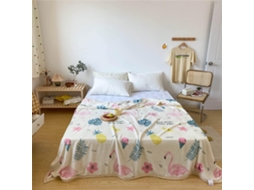 Manta de Inverno Fansu com Estampa Nórdica Fofa Macia e Quente em Flanela Grossa Ideal para Cama Crianças Sofá