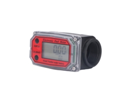 Medidor de Fluxo de Combustível YURU, Turbina Digital, 1.3 polegadas, Bateria