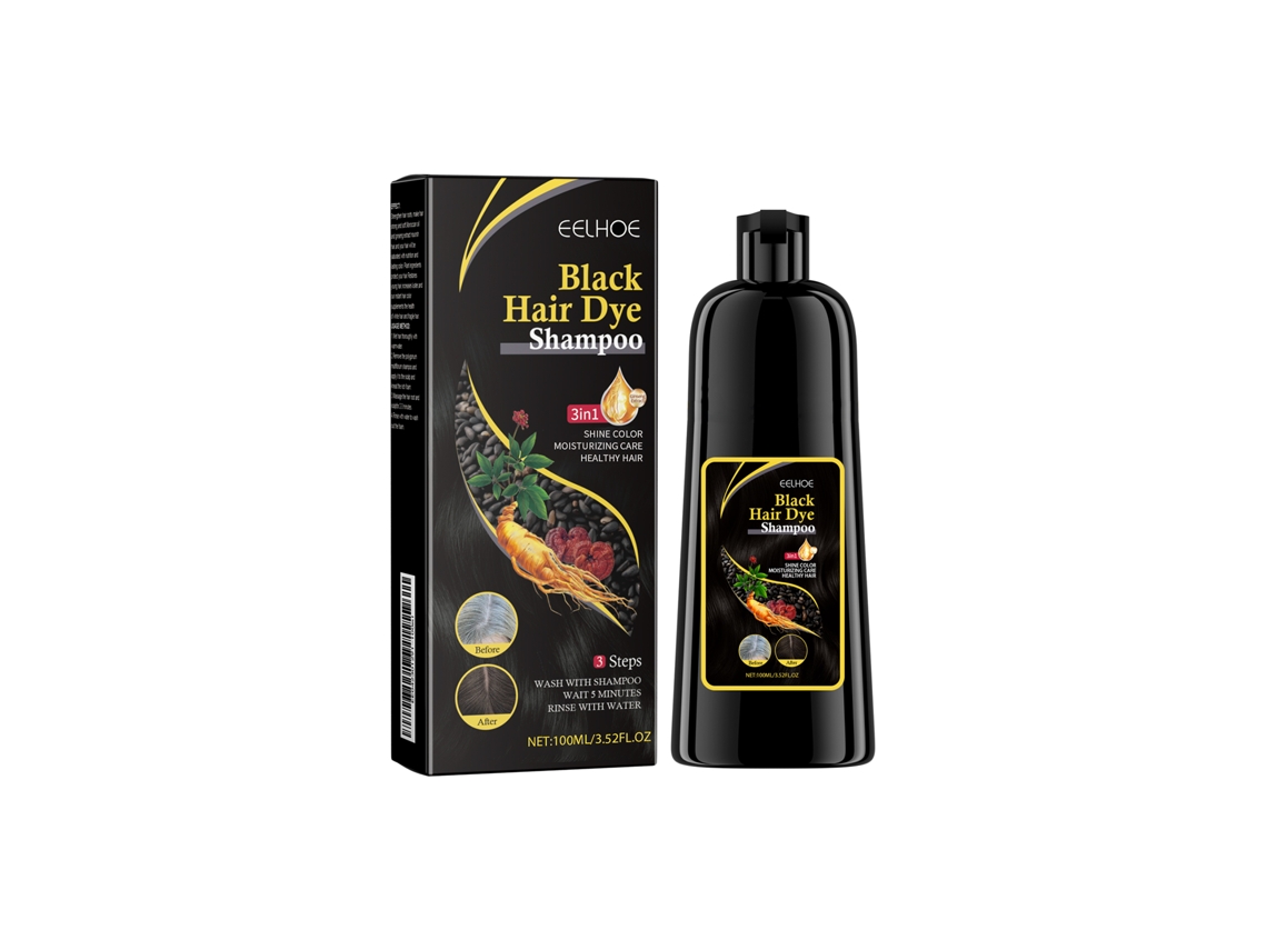 Shampoo Eelhoe Polygonum Multiflorum Nutriente Cabelo Preto Suave