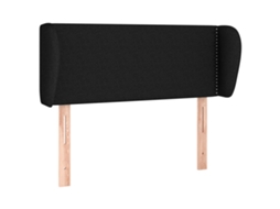 Cabeceira com tecido Abas Brown MAISON EXCLUSIVE (103x23x78 cm)