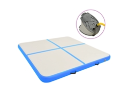 Colchão de ginástica VIDAXL Azul PVC ( 200x200x15 cm )