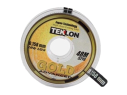 Monofilamento Gold Advanced 48 M Dourado 0.122 Mmteklon