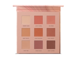 Polvo De Sombras De Ojos Impermeable De 9 Colores Para Maquillaje