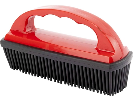 Escova de Limpeza para Carros PET SAFE para Estofos (Vermelho - 11.8 x 6 cm)