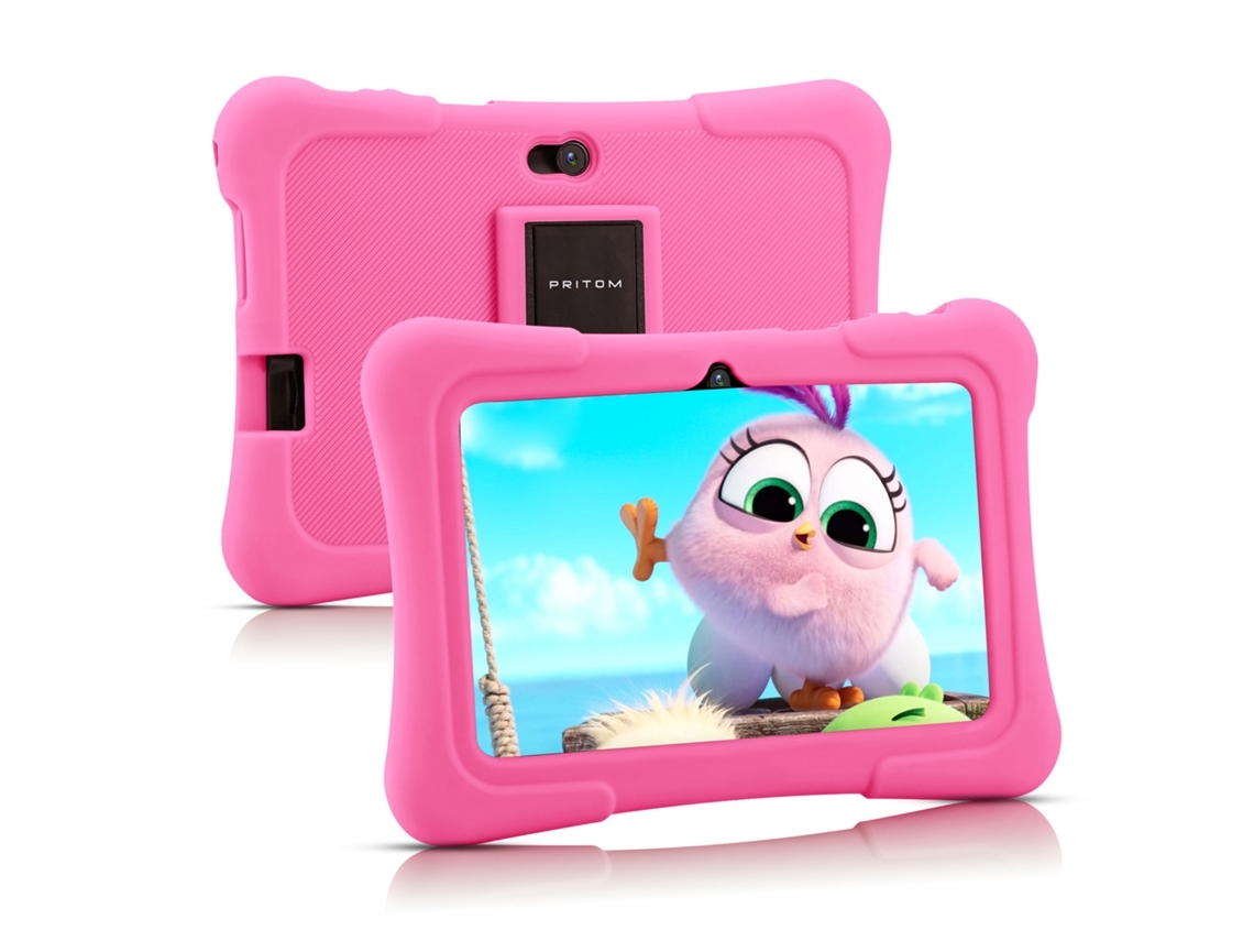 Tablet Infantil Giecy K7 (7'' - 32 Gb - 1 Gb Ram - Wi-fi - Rosa Claro)