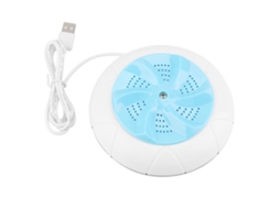 Máquina de Lavar Ultrassônica Portátil, 1kg, azul, para viagens | S/MARCA