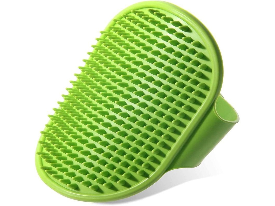 Escova de toalha para pets com cabo ajustável para cães e gatos de pelos longos e curtos | S/MARCA