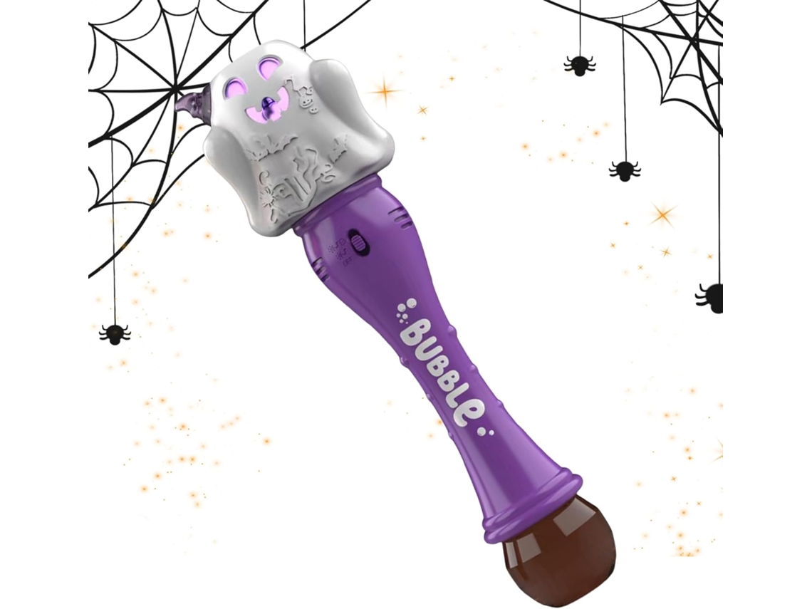 Varinhas De Bolhas Para - Máquina De Bolhas De Abóbora Iluminada - Acessórios Para Festas, Jogos Ao Ar Livre,