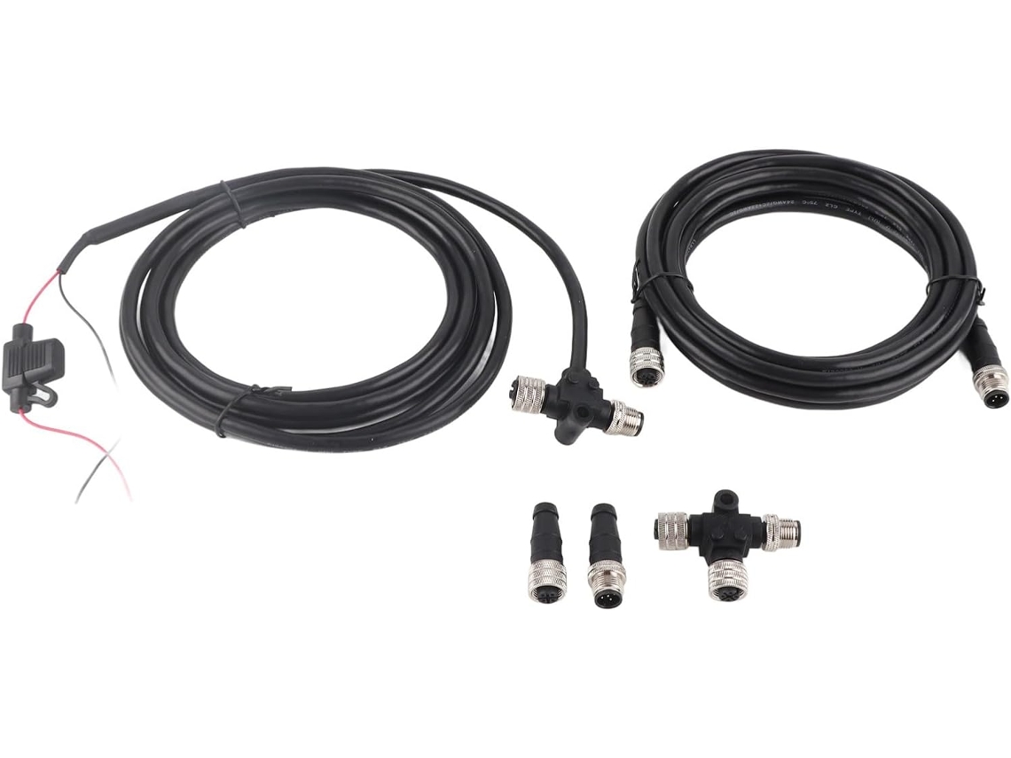 Kit Inicial Nmea2000 Cabo Conector T com Resistor Macho SFUSHOS