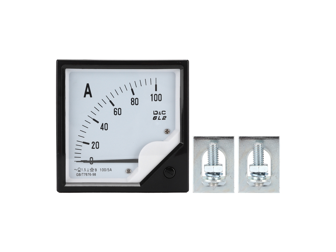 Amperímetro Analógico 100a/5a Painel Para Indústria Química