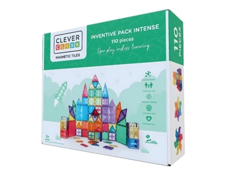Conjunto Inventivo Intenso 110 Peças CLEVER CLIX