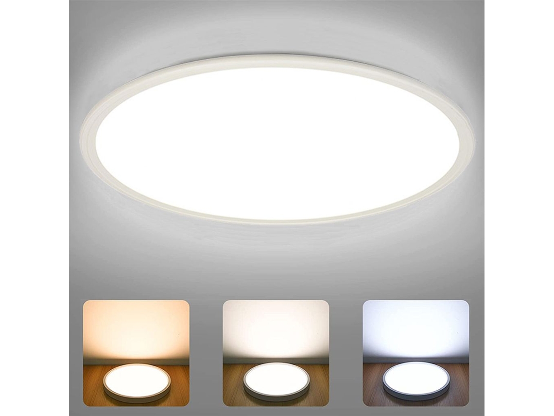 Plafonnier Led 24w Dimmável Ø30cm (3000k 6000k)