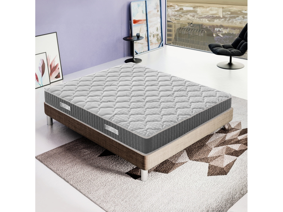 Colchão Ilovesleep Ermes ( 100x190x20 Cm, Espuma Hr + Viscoelástica)