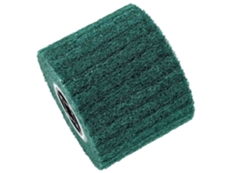 Maison Exclusive - Rolos De Lixa 3 Unid. Verde 12 X 12 X 10 Cm Fibra Sintética